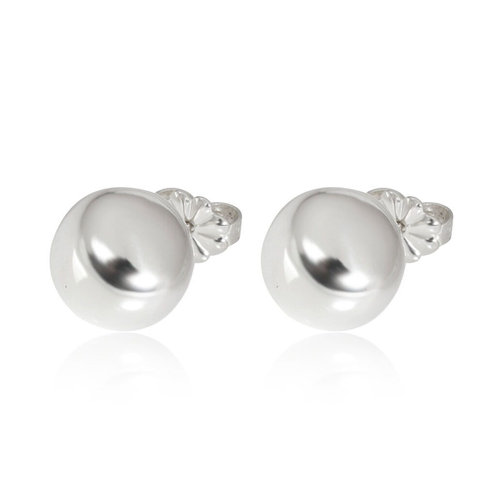 Tiffany & Co. Sterling Silver HardWear Ball Earrings